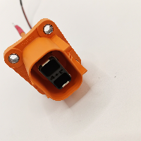 Core Male_Female Plastic Plug Sheath Automobile Connector 50A Rated Current 2P Pins with Durable Bra