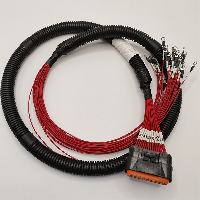 Auto Motorcycle PVC Insulated Connectors Copper Conductors Overmould Technology for Smart Control Sy
