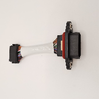 Hot Sale 10PIN Female Flat Touch Screen Ribbon Cable RS232 Serial D-Sub DB9 9PIN Port IDC Male PVC C