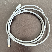 60W Type C-C Fast Charging and Data Transfer Cable 1M Length with PVC Jacket Silicone and Metal Mate