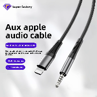 For Huawei 3.5 Audio Cable Three-in-One Mobile Phone Connection for Apple Car Aux Computer Headphone