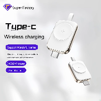 Multi-Function Smart Magnetic Wireless Charger Integrated Lamp Compatible with for Apple for Samsung