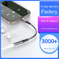 New Condition 3.5 Aux Audio Cable for Car Speakers Type-C Output Car Play Headphone Adapter with OTP