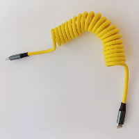 Factory Direct 6A Fast Charging 2-in-1 Type-C Data Cable TPE Jacket Super Fast Charging Function for