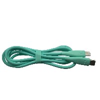 TPE Jacketed Silicone 1-Meter 2-in-1 Type-C Cable Beautiful Lightweight Fast Charging Baby Skin for