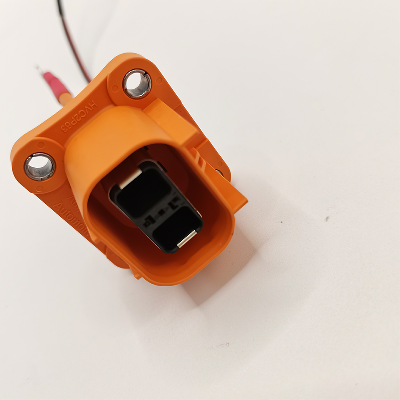 Core Male_Female Plastic Plug Sheath Automobile Connector 50A Rated Current 2P Pins with Durable Bra