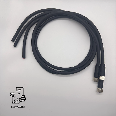 M12 3-Pin Connector Cable 1000mm Fast Electric Car Charging Station Single Output Indoor_Outdoor 8KG
