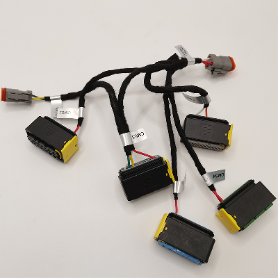 3P Automotive Connectors Wire Harness Plugs Copper Contacts with Rubber Shells Model DT06-3S and DT0
