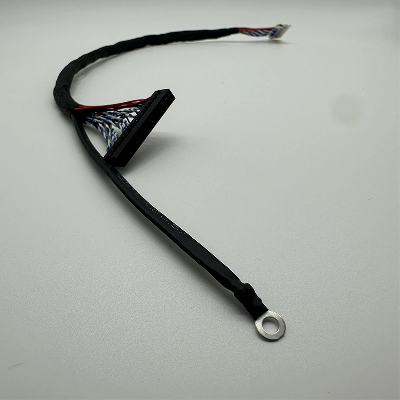 Customizable 2.54mm Pitch 30cm PVC Insulated IDC Connector 6-64 Pin Dual Row 16P Cable for Computers