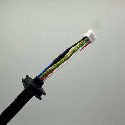 Customized 3.0-6P 1.25-5P Flat Cable Clip L=260MM Waterproof Twisted Pair Camera Cable PVC Insulatio