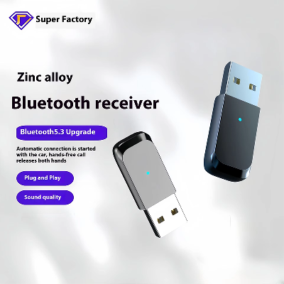Zinc Alloy for Bluetooth Receiver for Car Audio & Video USB Wireless Music & Navigation Mobi