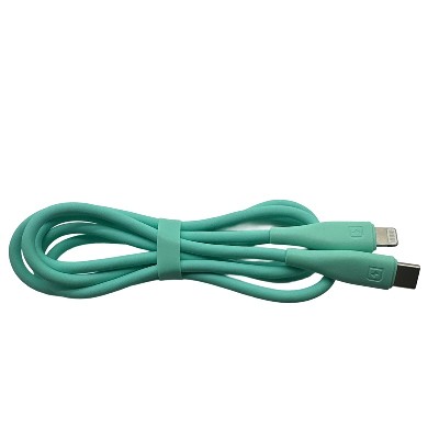 TPE Jacketed Silicone 1-Meter 2-in-1 Type-C Cable Beautiful Lightweight Fast Charging Baby Skin for