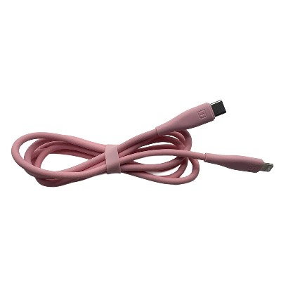 Fast Charging 1-Meter 2-in-1 Type-C Cable Lightweight Beautiful Silicone Mobile Phone Charging Data