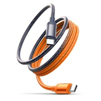 ST362 Multi-color Braid Cable Gradient magnetic Data Cable 60W Type-C to Type-C /30W Type-C to Light