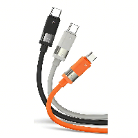 ST464 ST464 Silicone Fast Charging Data Cable 60W Type-C to Type-C /30W Type-C to Lightning