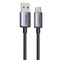 ST466 Silicone aluminum alloy connector charging cable 60W Type-C to Type-C /30W Type-C to Lightning