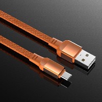 ST272 Nylon Braided Flat data cable 60W Type-C to Type-C /30W Type-C to Lightning