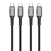 ST154 Fast Charging Data Cable 60W Type-C to Type-C /30W Type-C to Lightning