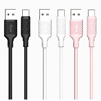 ST267 Fashionable Colorful PVC Fast Charging Data Cable 60W Type-C to Type-C /30W Type-C to Lightnin