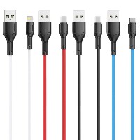 ST38 U-shaped silicone data cable 60W Type-C to Type-C /30W Type-C to Lightning