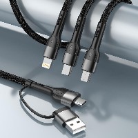 ST229 5 in 1 charging data cable 60W Type-C to Type-C C-L 12W