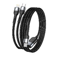 ST229 All-in-Three Fast Charging Alloy Data Cable