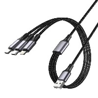 ST382 3 IN 1 Data Cable USB-LIGHTNING+MICRO+TYPE-C