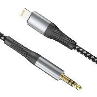 ST-YP-06 Lightning to 3.5mm Male Audio Adapter Cable High-Fidelity Audio Bridge | Digital to Analog 