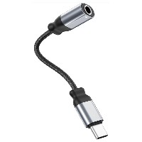 ST-YP-18 Z-Type USB-C to 3.5mm Audio Adapter (Braided Version)