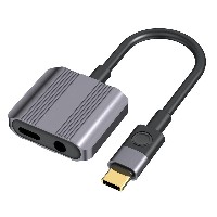 ST-YP-103 Type-C Audio & Charging Combo Cable (TPE Version)