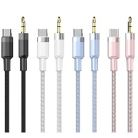 ST-YP-103 Digital Audio Solution Type-C to 3.5mm Audio Cable (Colorful Braided Edition)