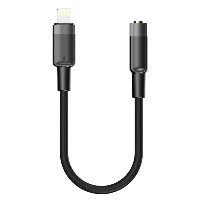 ST-YP-103 Lightning to 3.5mm Female Audio Adapter (Braided Short Version)