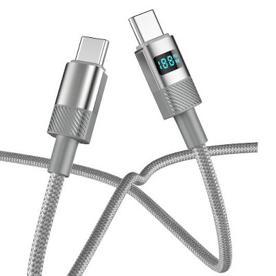 ST320 Digital Display Data Cable 60W Type-C to Type-C /30W Type-C to Lightning