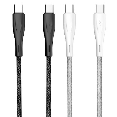 ST91 Formed braided data cable PD Type-C to Type-C 100W/Type-C to Type-C 60W/Type-C to Lightning 30W