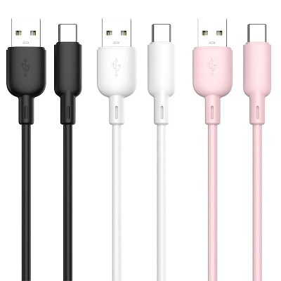 ST254 Long Tail High-Cost-Effective PVC Fast Charging Data Cable 60W Type-C to Type-C /30W Type-C to