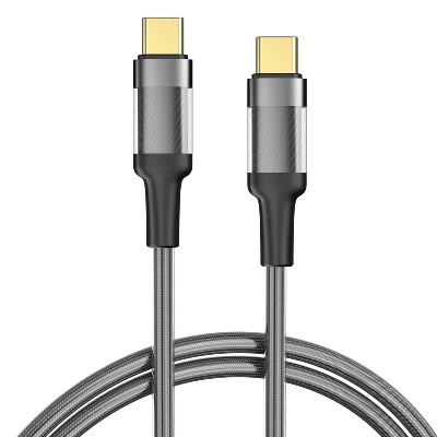 ST259 Transparent Braided Data Cable 60W Type-C to Type-C /30W Type-C to Lightning