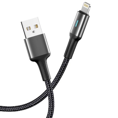 ST44 LED Indicator light data cable 60W Type-C to Type-C /30W Type-C to Lightning