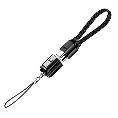 ST374 Short Lanyard Data Cable 60W Type-C to Type-C /30W Type-C to Lightning