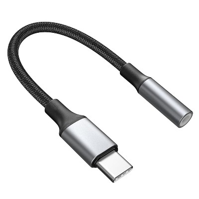 ST-YP-80 Type-C to 3.5mm Female Audio Extension Adapter Multifunctional Portable Audio Expansion Ada