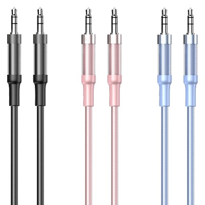 ST-YP-102 High-Fidelity 3.5mm Dual Male Audio Cable (Reinforced Braided Edition)